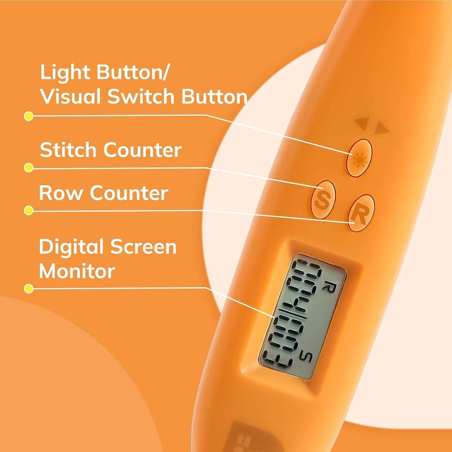 Juego de Ganchillos Iluminados PP OPOUNT 2.0 a 14.0 mm