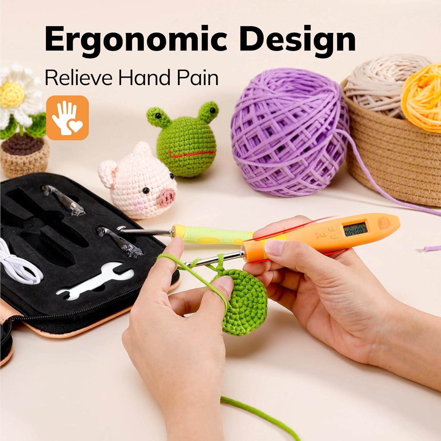 Juego de Ganchillos Iluminados PP OPOUNT 2.0 a 14.0 mm