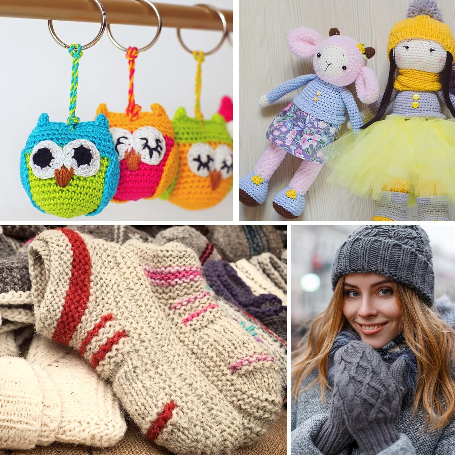 Kit de Ganchillos RUIDI 9 Piezas 2.0-6.0mm Multicolor