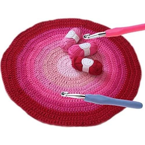 Juego de Ganchillos Ergonómicos WooCrafts 14 Tamaños con Estuche