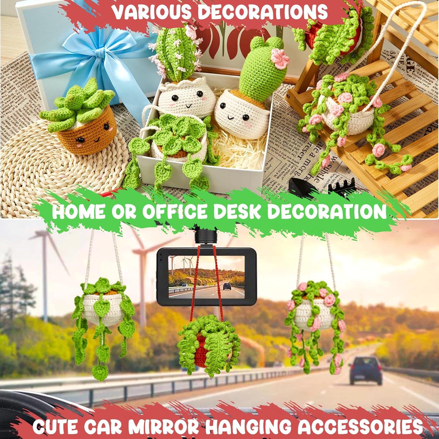 Kit de Crochet MAGIMUSE para Principiantes - 6 Plantas en Macetas