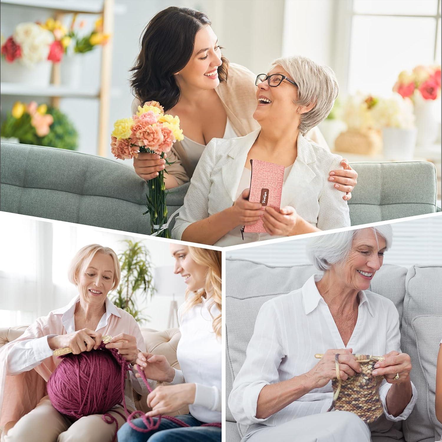 Juego de Ganchillos Ergonómicos Vodiye 32 Piezas 12-25mm