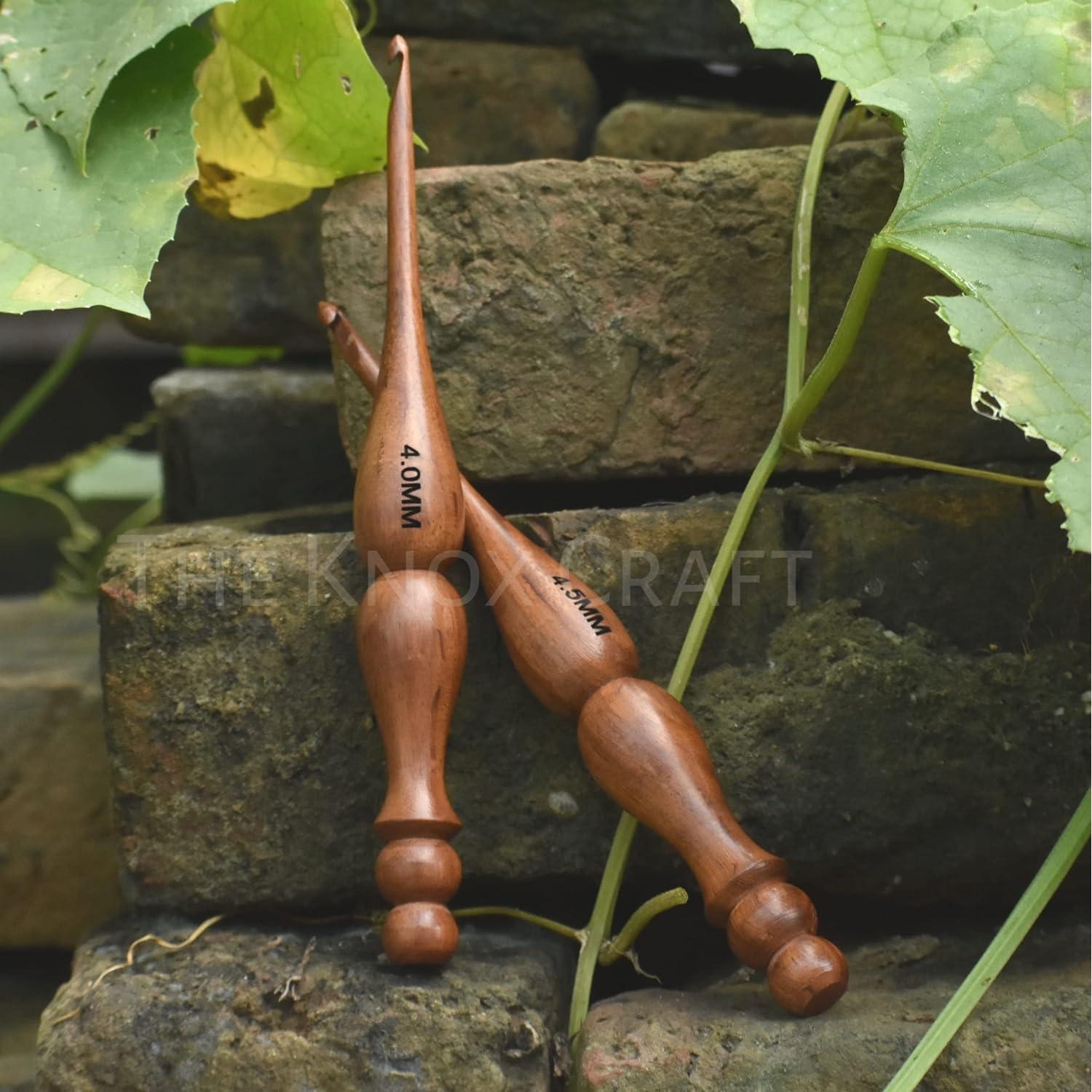 Set de 7 Ganchos de Crochet Ergonomicos The Knox Craft 4mm-10mm