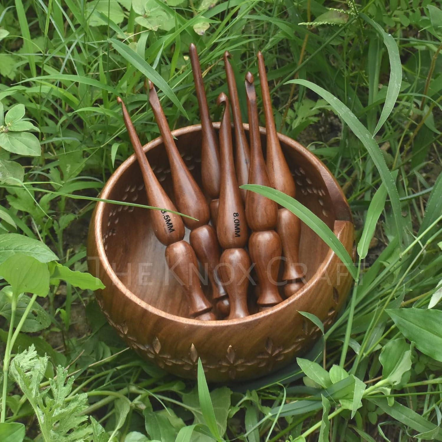 Set de 7 Ganchos de Crochet Ergonomicos The Knox Craft 4mm-10mm