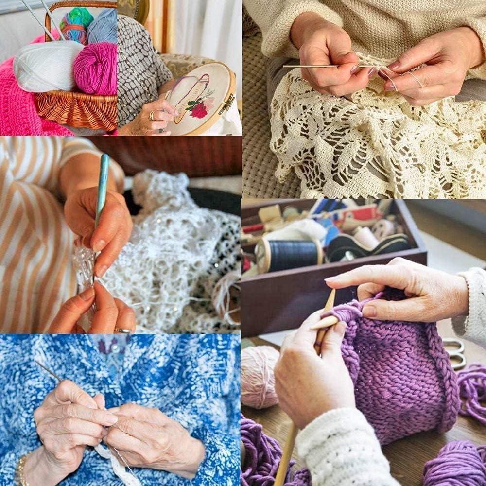 Kit Completo de Ganchillos de Crochet URWOOW 100 Piezas