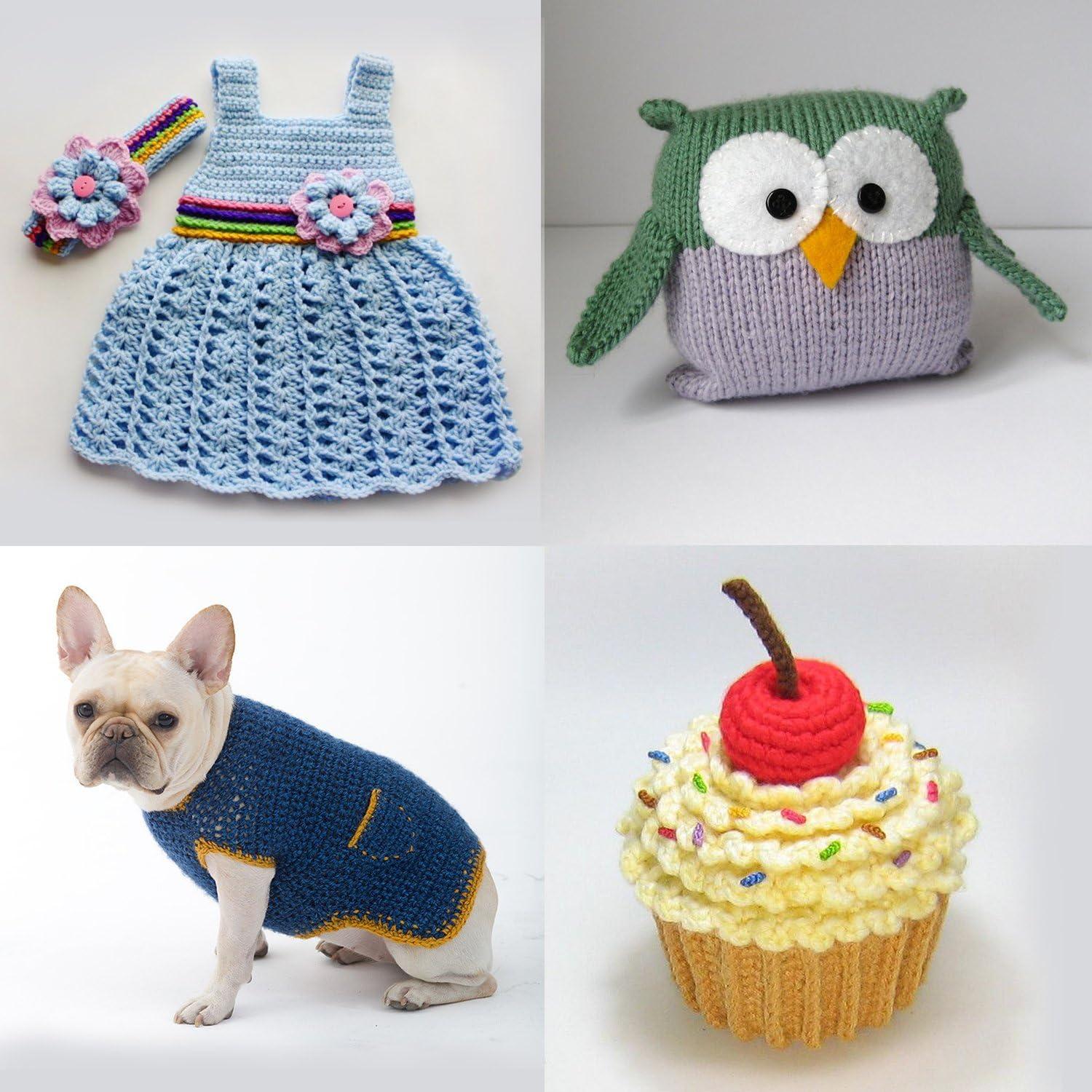 Set de Ganchillos Ergonómicos Teamoy, 12 Piezas para Crochet