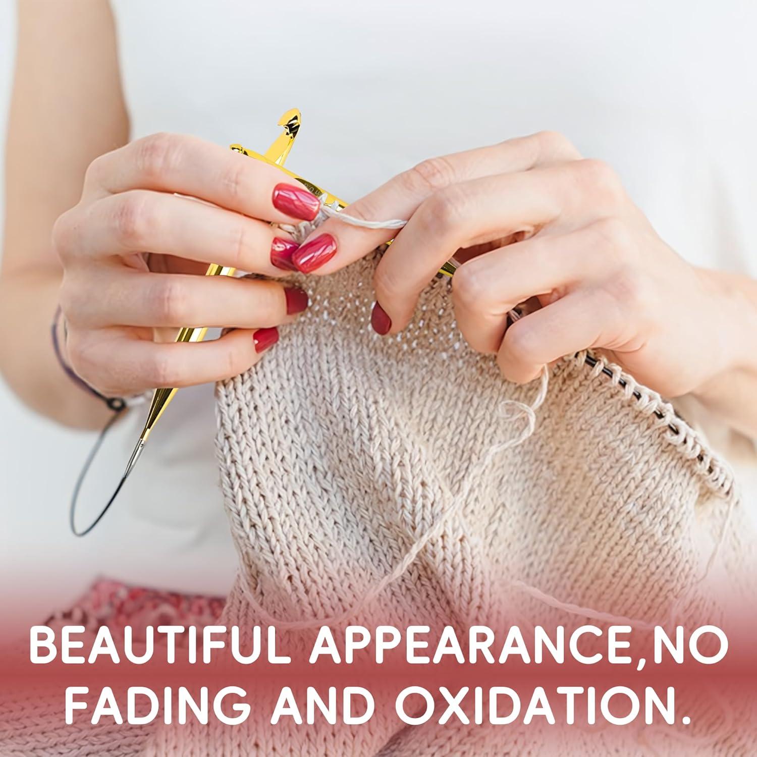 Juego de Ganchillos Tunecinos Froggod 27 Piezas 3mm-10mm