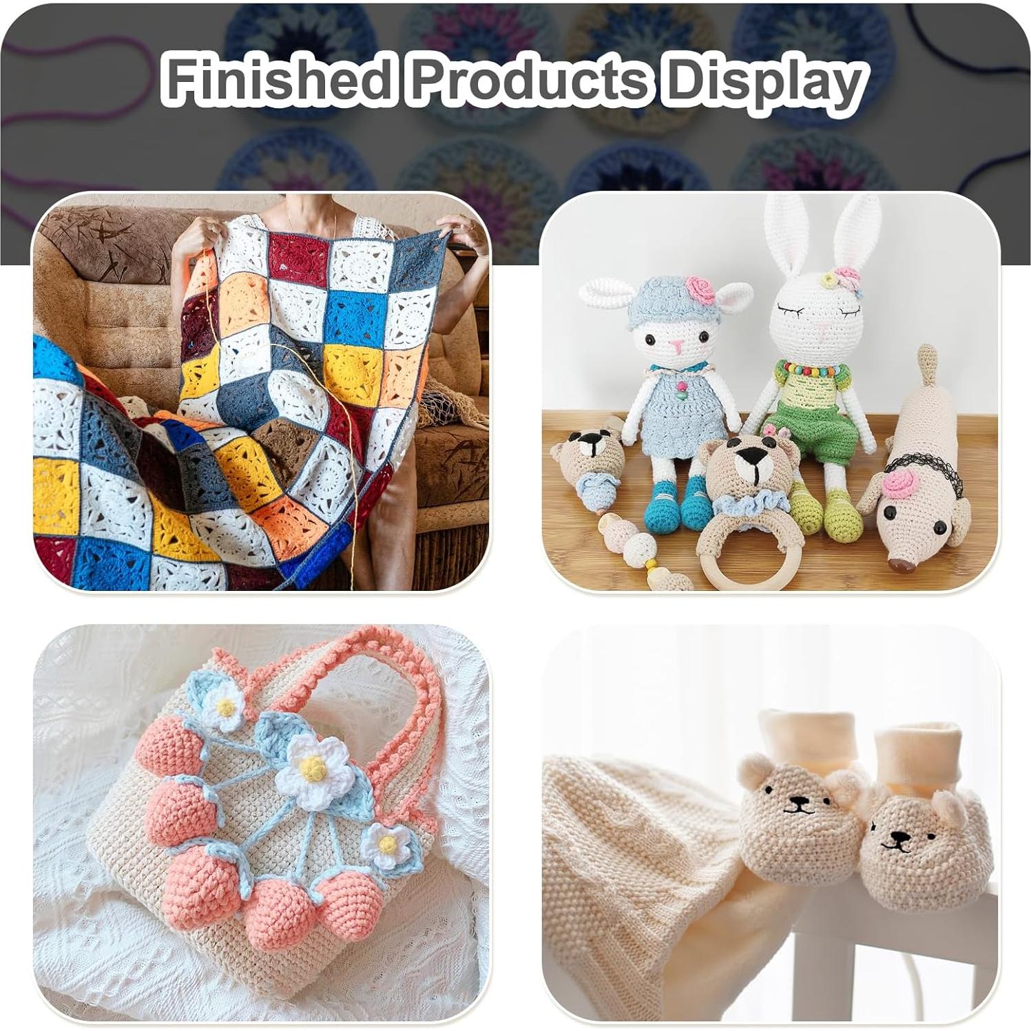 Juego de Ganchillos Ergonómicos Katech 9 Piezas 2-6mm