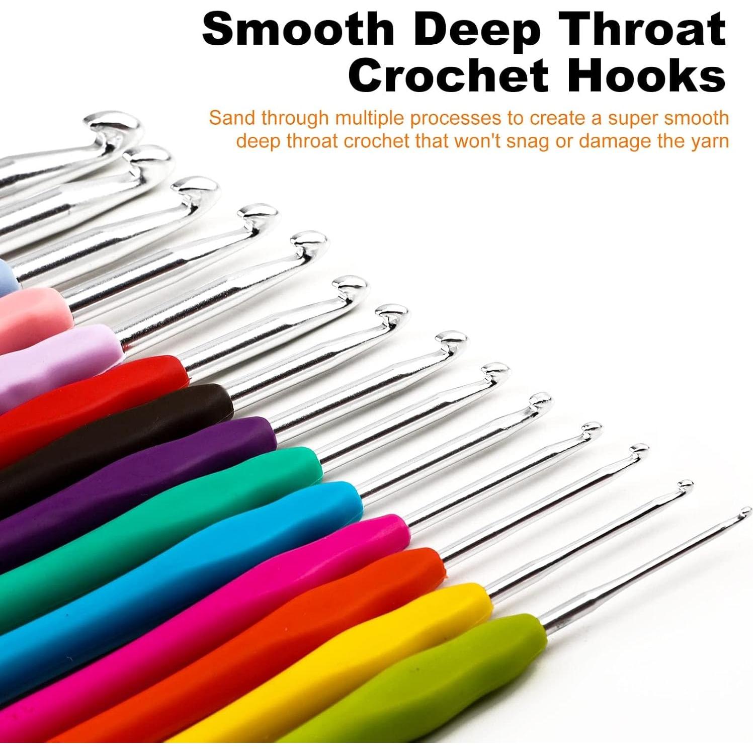 Juego de Ganchos de Crochet KOKNIT 12 Piezas Ergonómico