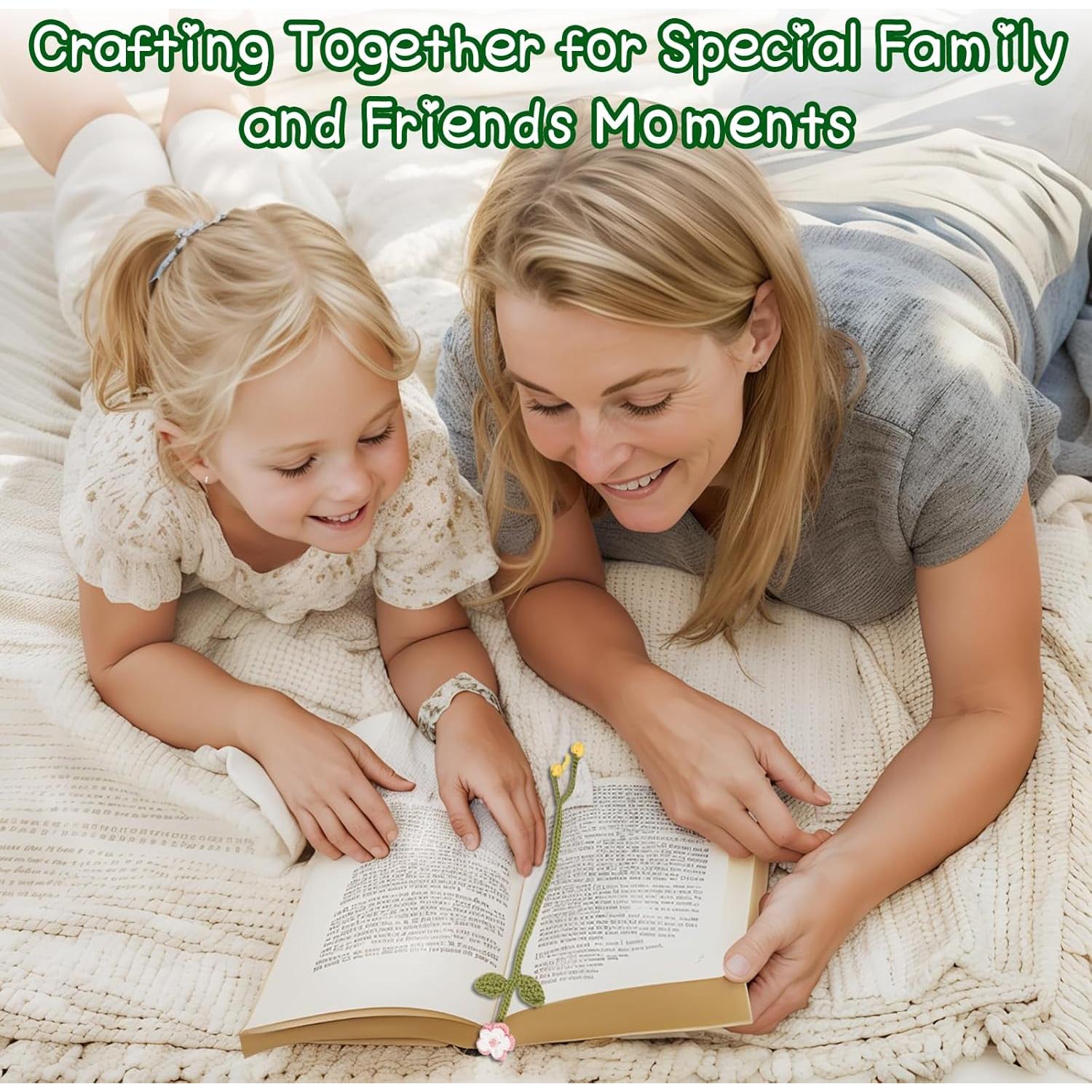 Kit de Crochet WaldyWop para Principiantes - 8 Marcadores de Página