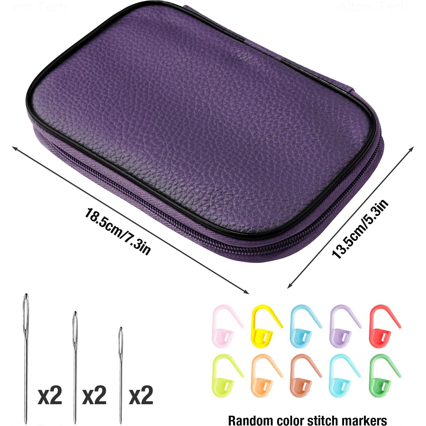 Juego de Ganchillos de Aluminio y Acero Tomorotec 24 Piezas