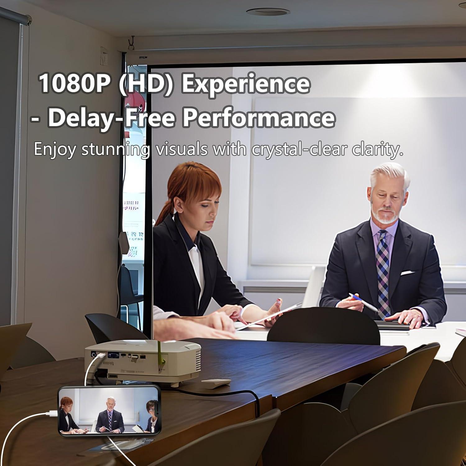 Cable Lightning a HDMI KikoSaka 2.01m 1080P Sin Retrasos