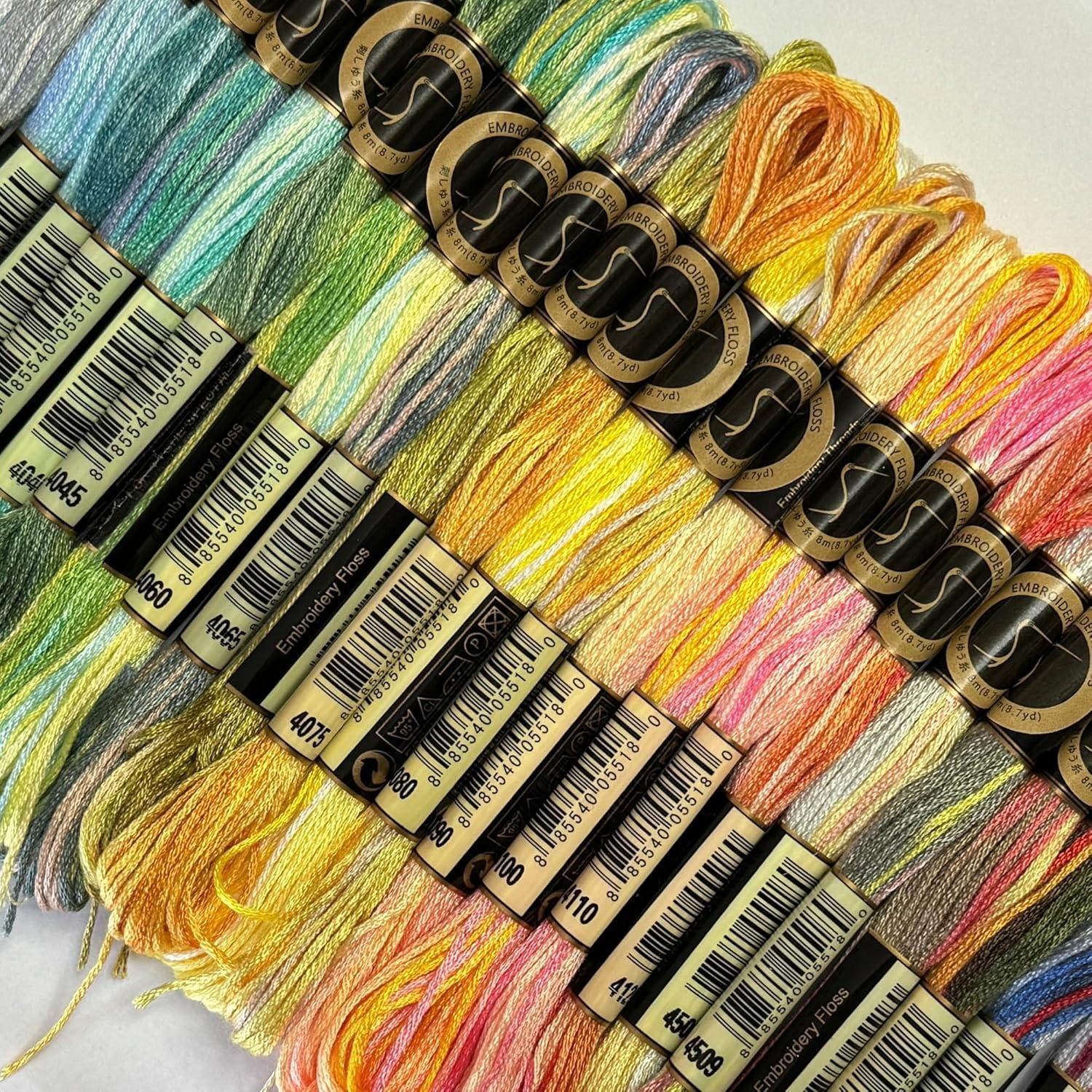 Hilos de Punto de Cruz XstitchBuy Conjunto B 26 Colores 7.95m