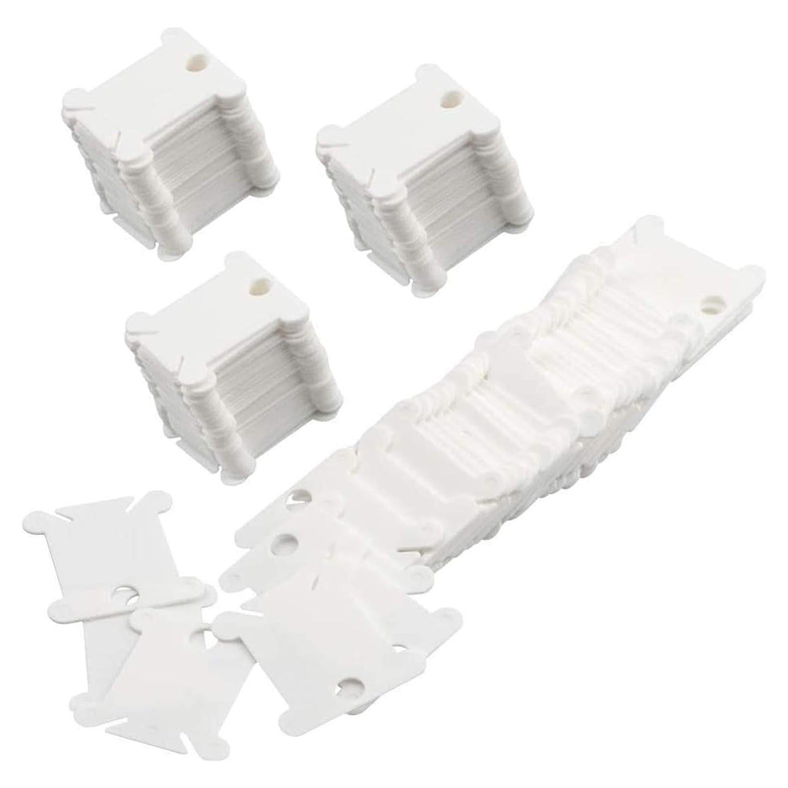 Bobinas de Hilo de Bordado MUZHI 128 Pcs Plástico Organizador