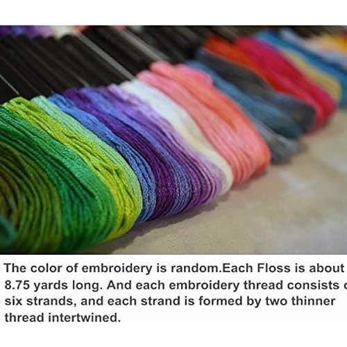 Hilo de Bordado Vilihkc 100% Algodón 447 Colores 8m