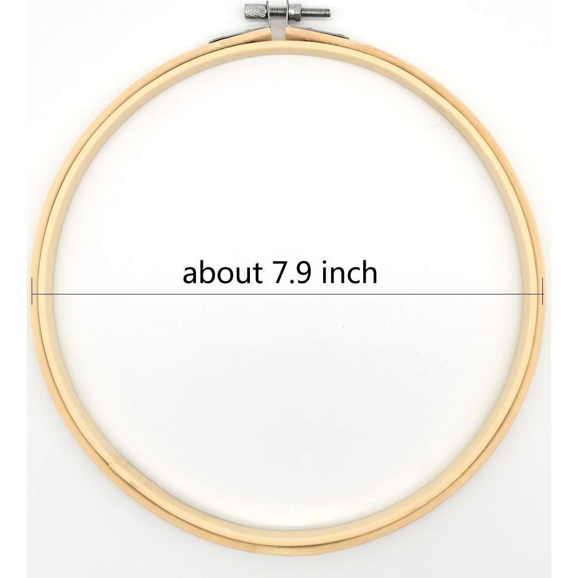 Kit de Bordado para Principiantes Maydear - Floral - Aro, Hilos, Tijeras