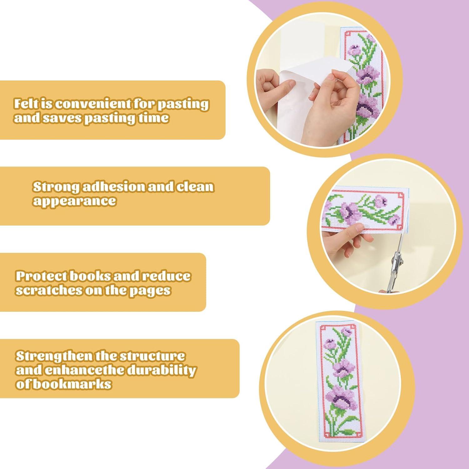 Kit de Marcadores de Punto de Cruz ORIGACH 6 Piezas Floral