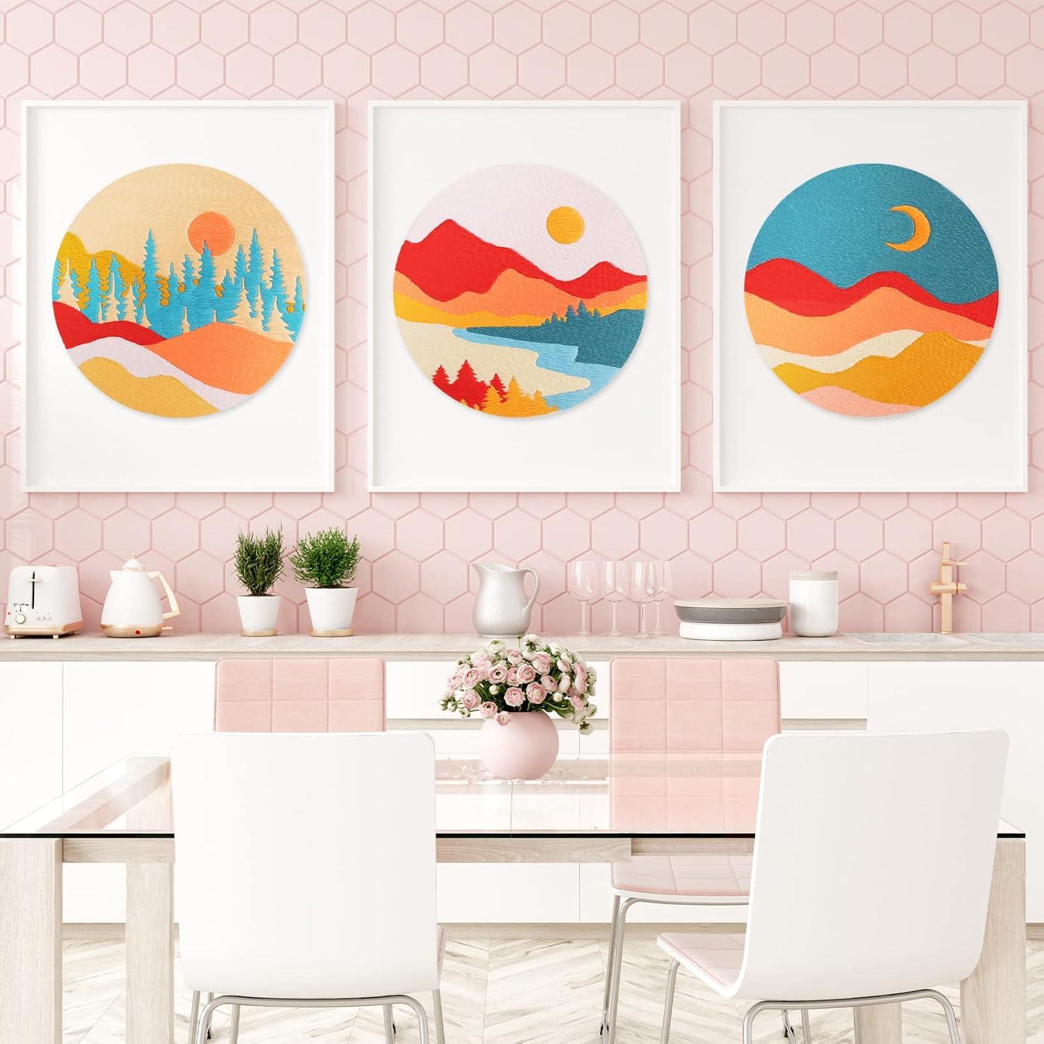 Kit de Bordado Paisaje Louise Maelys para Principiantes