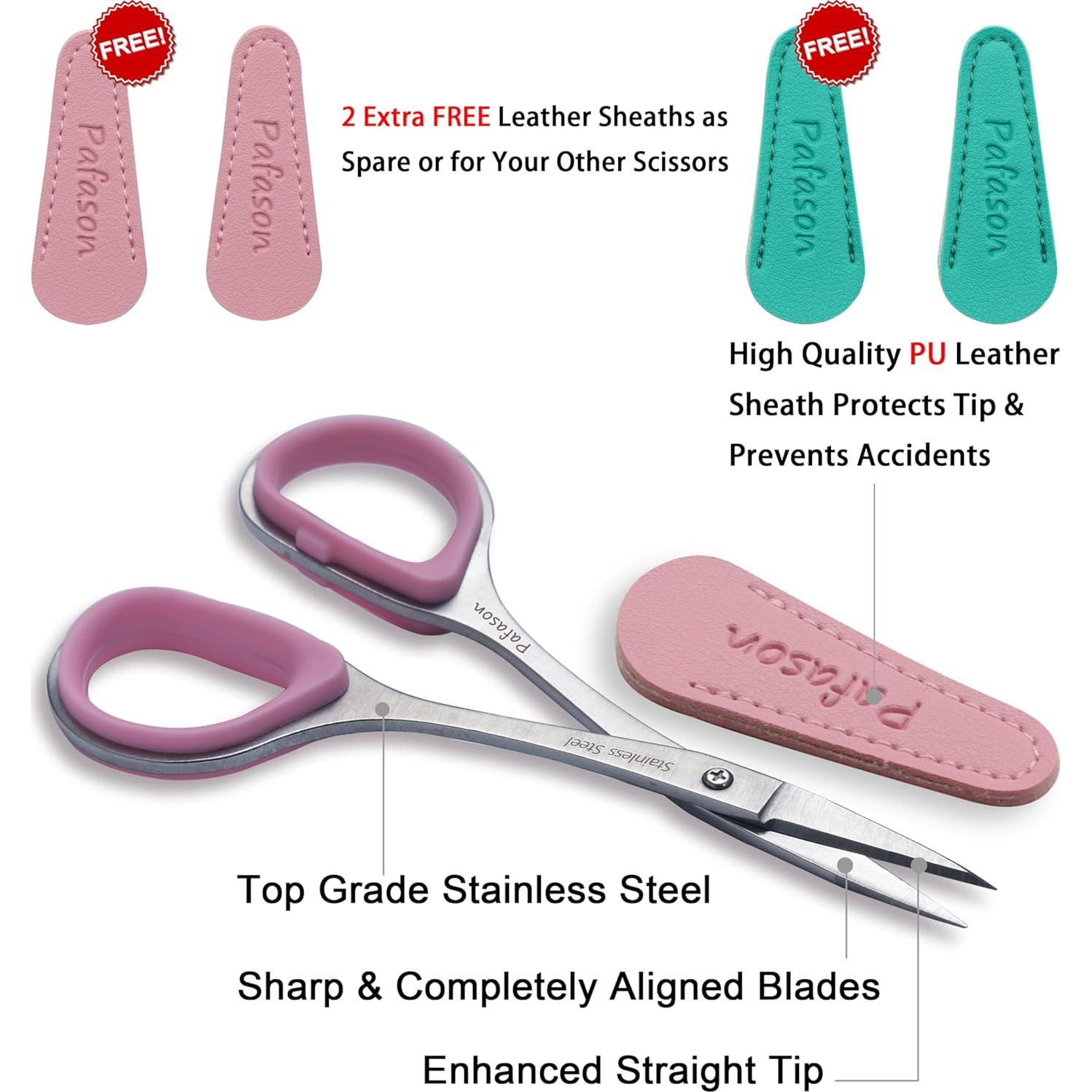 Juego de Tijeras de Bordado Pafason 10.16 cm Acero Inoxidable