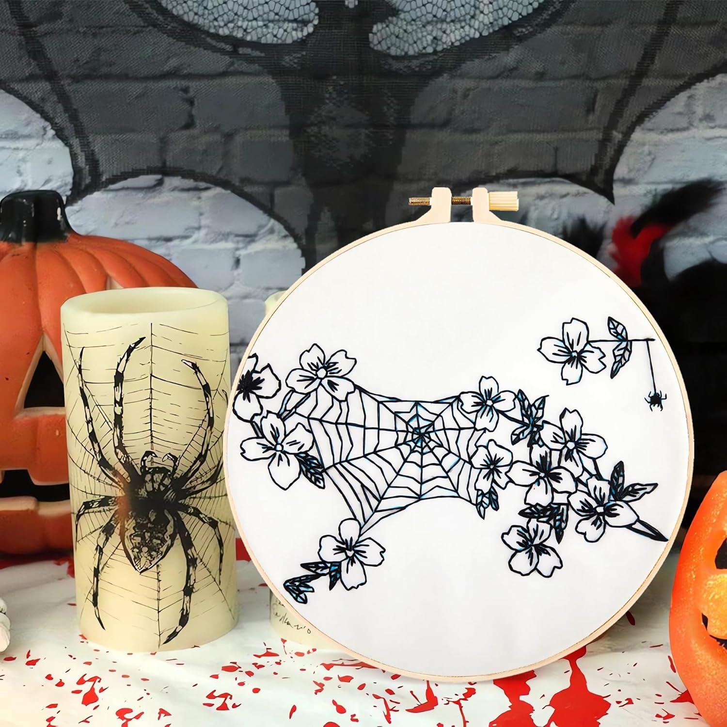 Kit de Bordado de Halloween Armindou 20 cm para Adultos