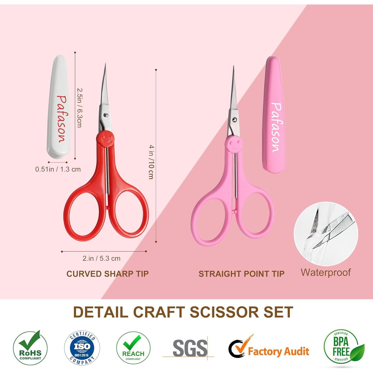 Tijeras de Detalle Pafason de Acero Inoxidable 10.16 cm