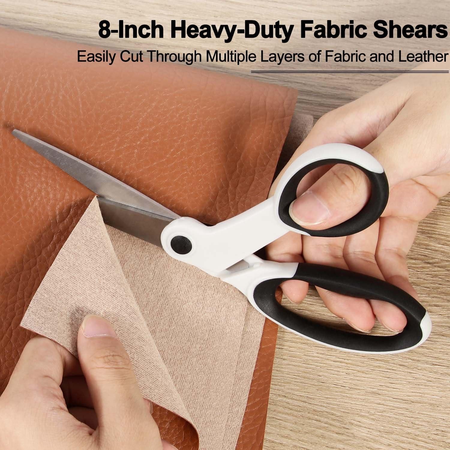 Juego de Tijeras de Costura SCAIKTIG 4 Piezas Acero Inoxidable