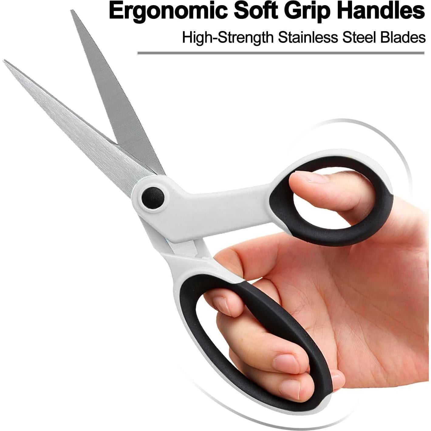 Juego de Tijeras de Costura SCAIKTIG 4 Piezas Acero Inoxidable