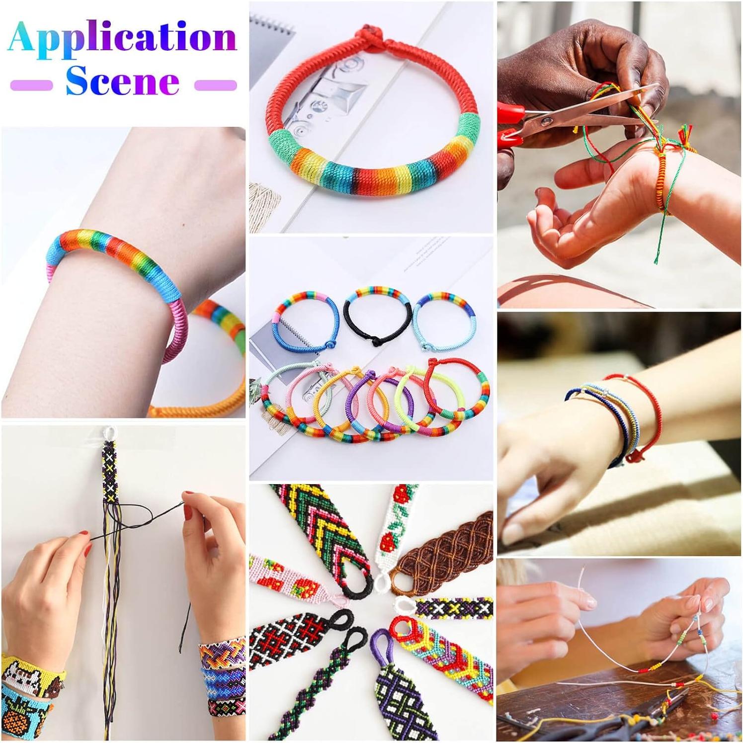 Cuerda de Nylon Cridoz 20 Rollos 0.76mm 457.2m Multicolor