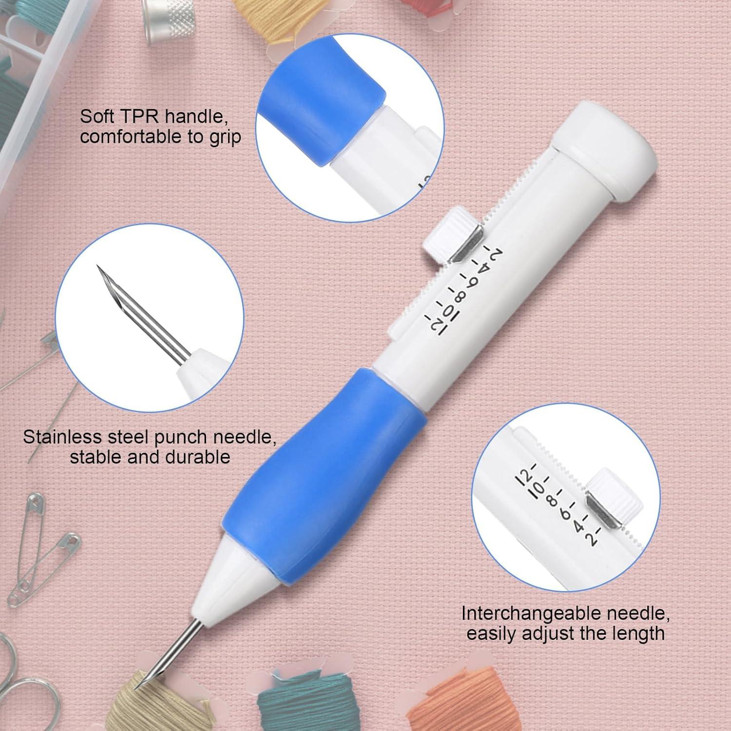 Kit de Agujas de Punch Ejoyous con Hilo y Enhebradores