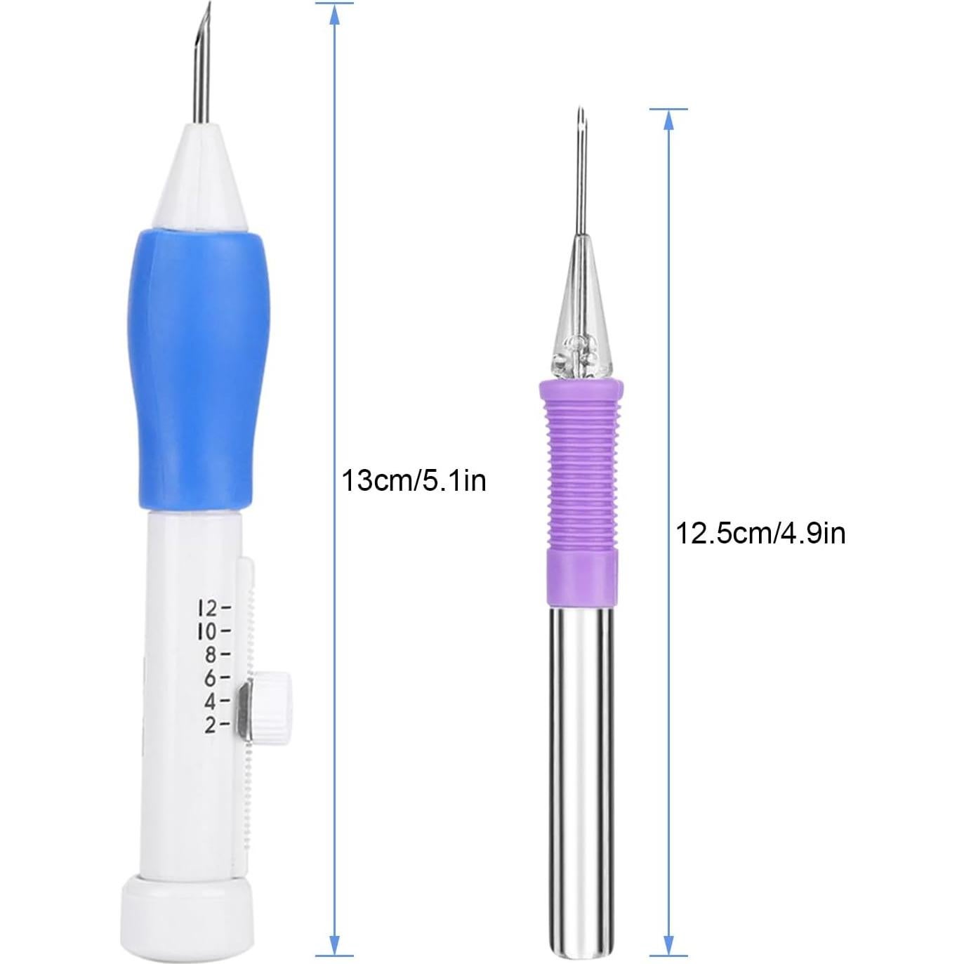Kit de Agujas de Punch Ejoyous con Hilo y Enhebradores