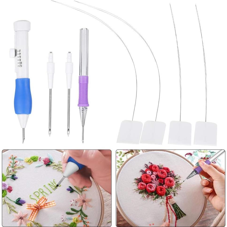 Kit de Agujas de Punch Ejoyous con Hilo y Enhebradores