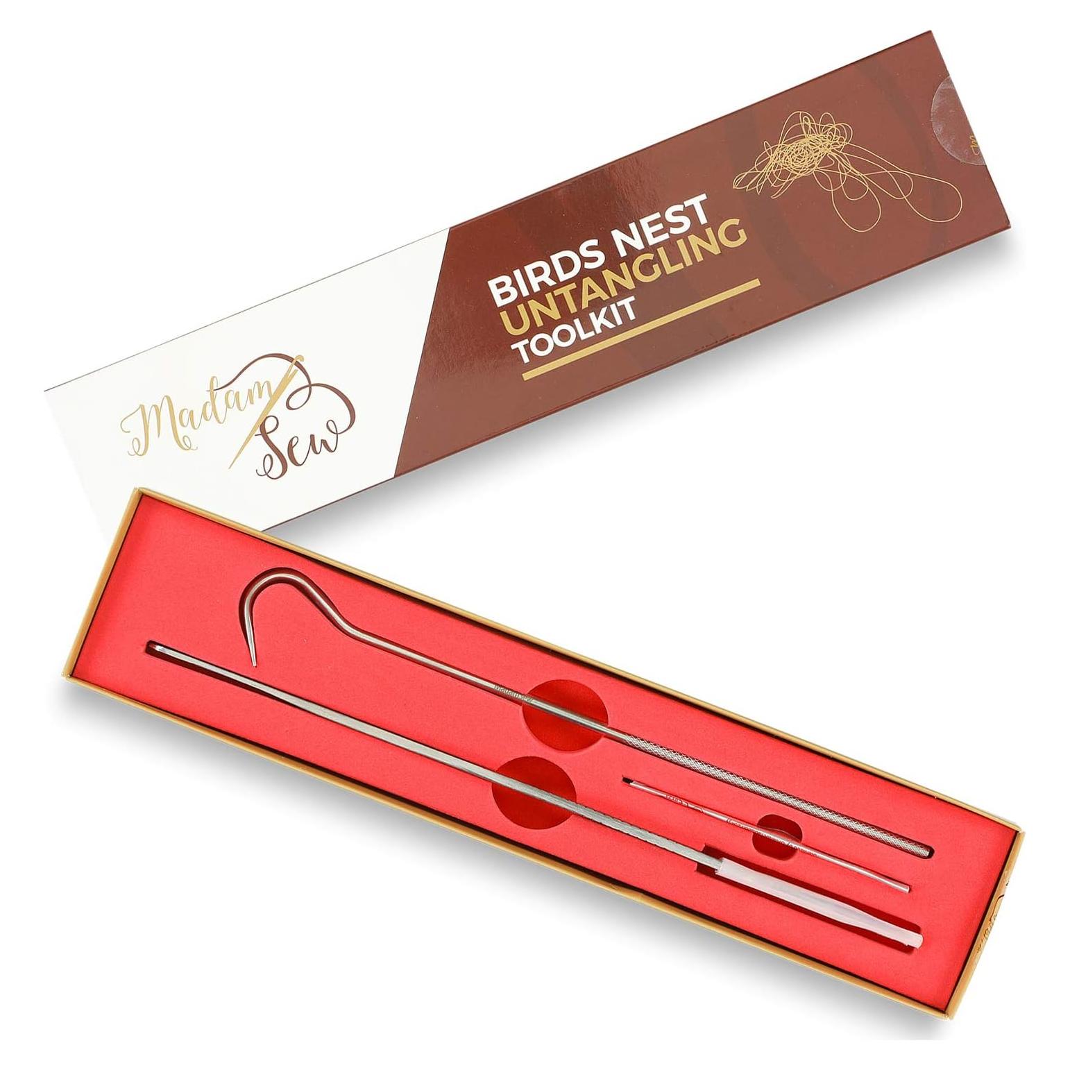 Kit de Herramientas para Desenredar Hilos Madam Sew - 3 Piezas