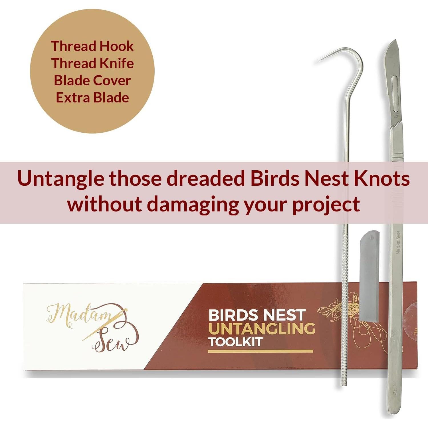 Kit de Herramientas para Desenredar Hilos Madam Sew - 3 Piezas