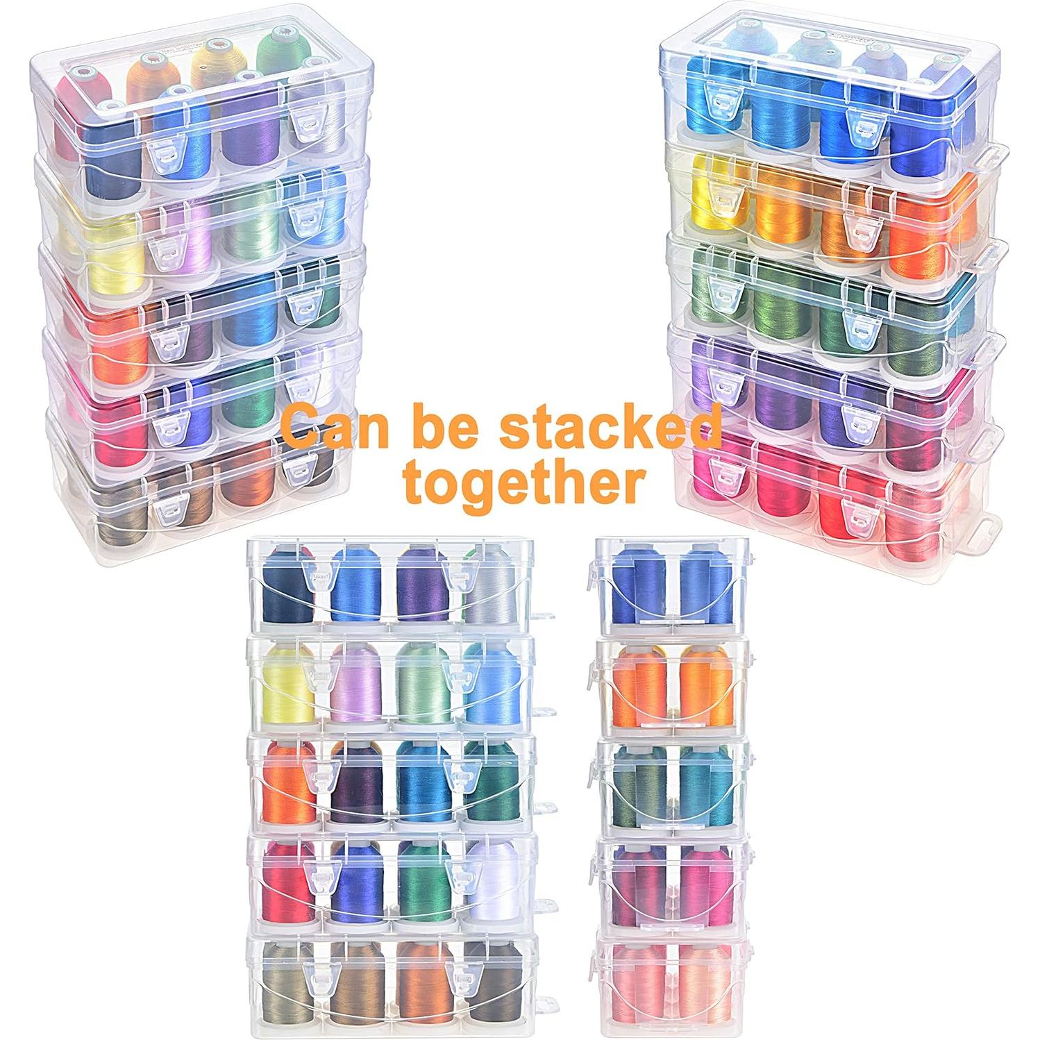 Hilo de Bordar New brothread 8 Bobinas 1000m Poliester