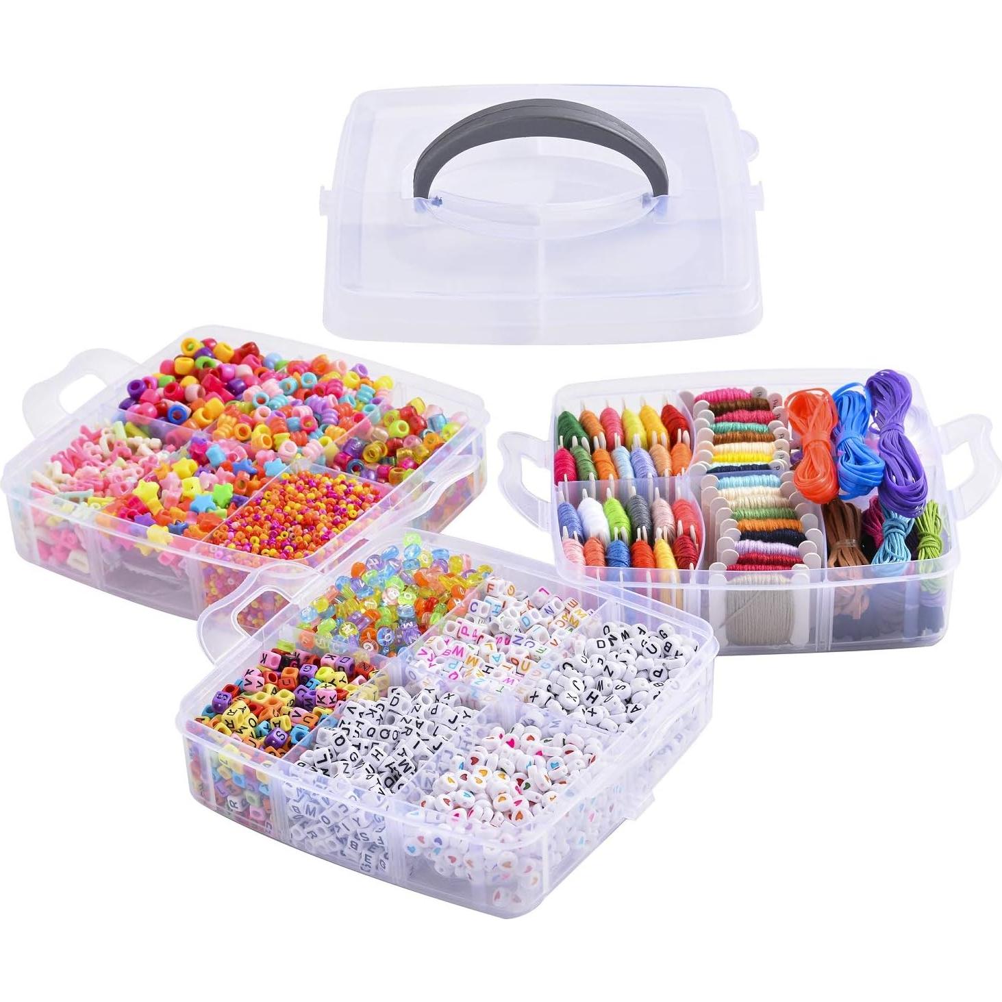 Kit de Perlas Peirich para Hacer Joyería - 5000 Piezas
