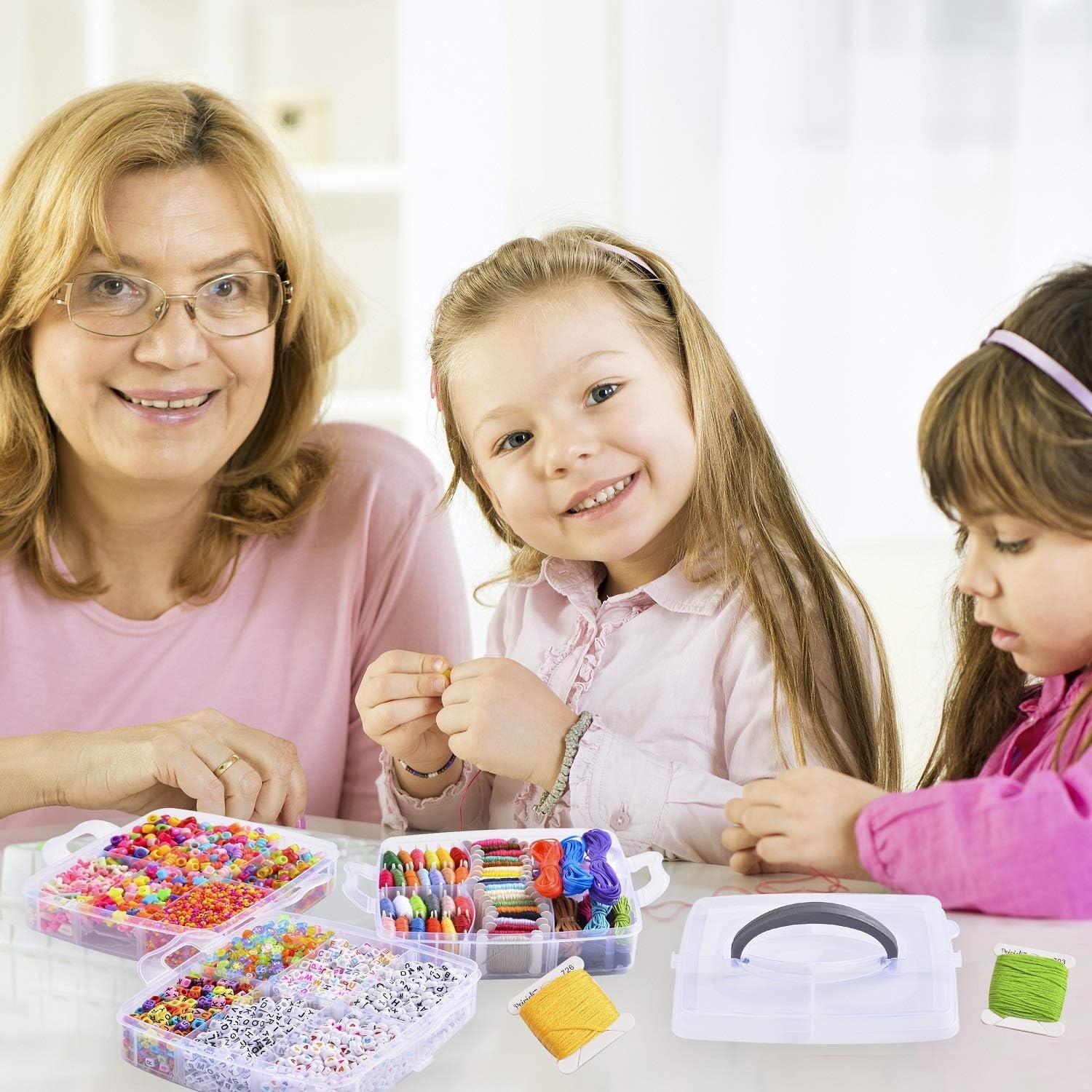 Kit de Perlas Peirich para Hacer Joyería - 5000 Piezas