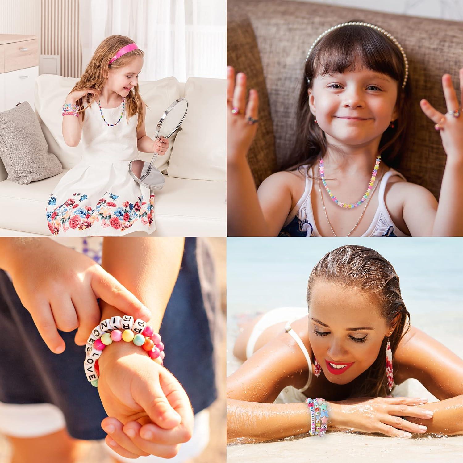 Kit de Perlas Peirich para Hacer Joyería - 5000 Piezas