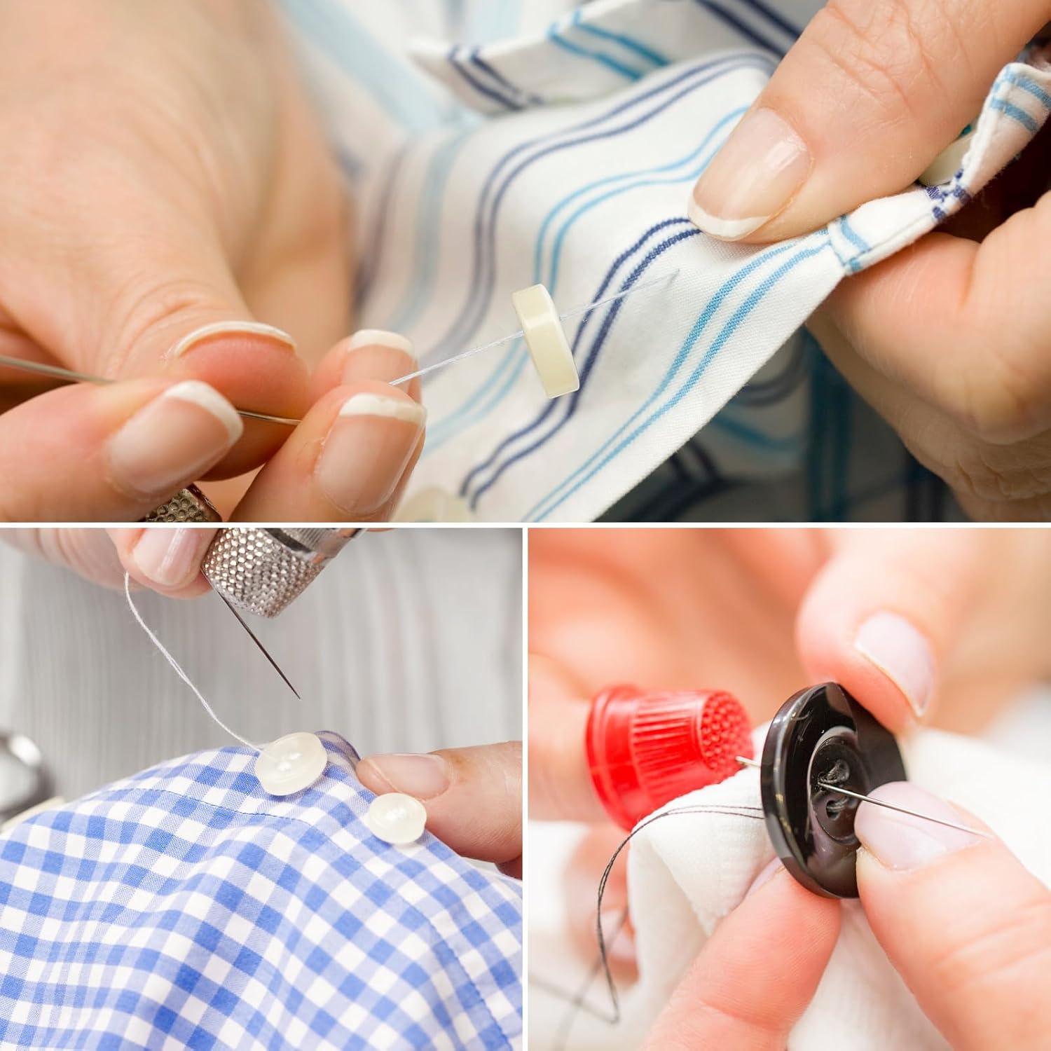 Kit de Hilo de Costura 6 Piezas 400 Yards Poliester Dorbetar