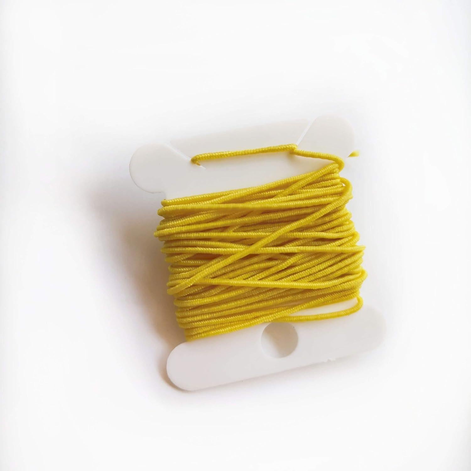 Fokanlo 300 Bobinas de Plástico con Enrollador Blanco para Bordado