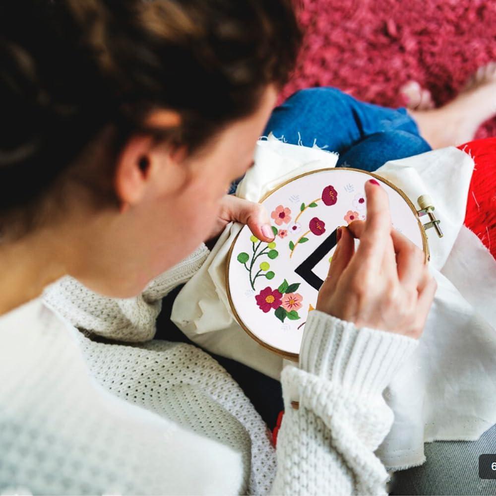 Kit de Bordado Wnddle para Principiantes - 4 Patrones Amor