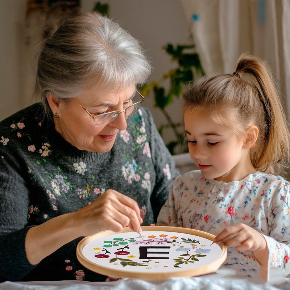 Kit de Bordado Wnddle para Principiantes - 4 Patrones Amor