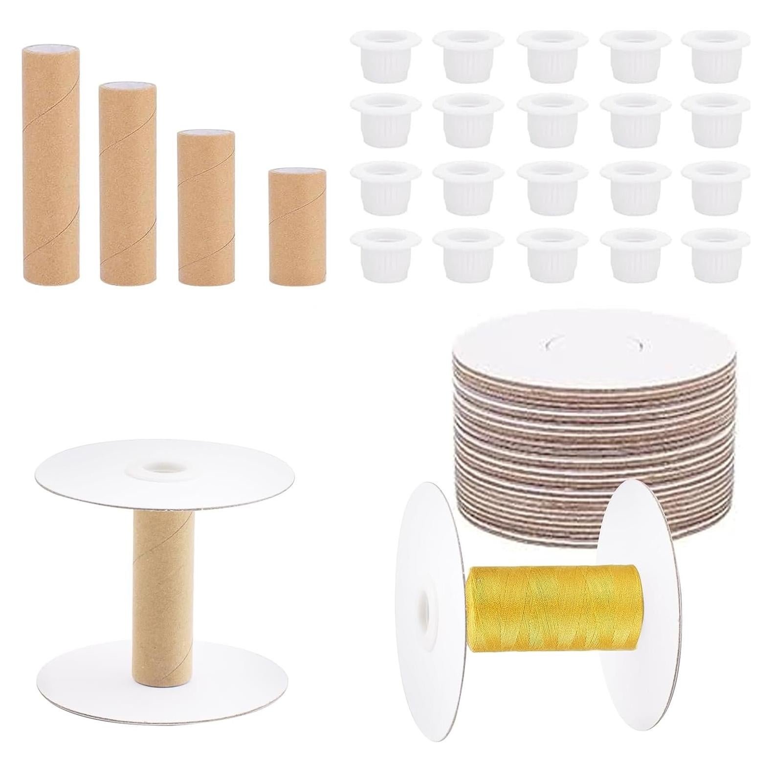 20 Bobinas de Papel Desmontables QoTang para Costura 9.9 cm