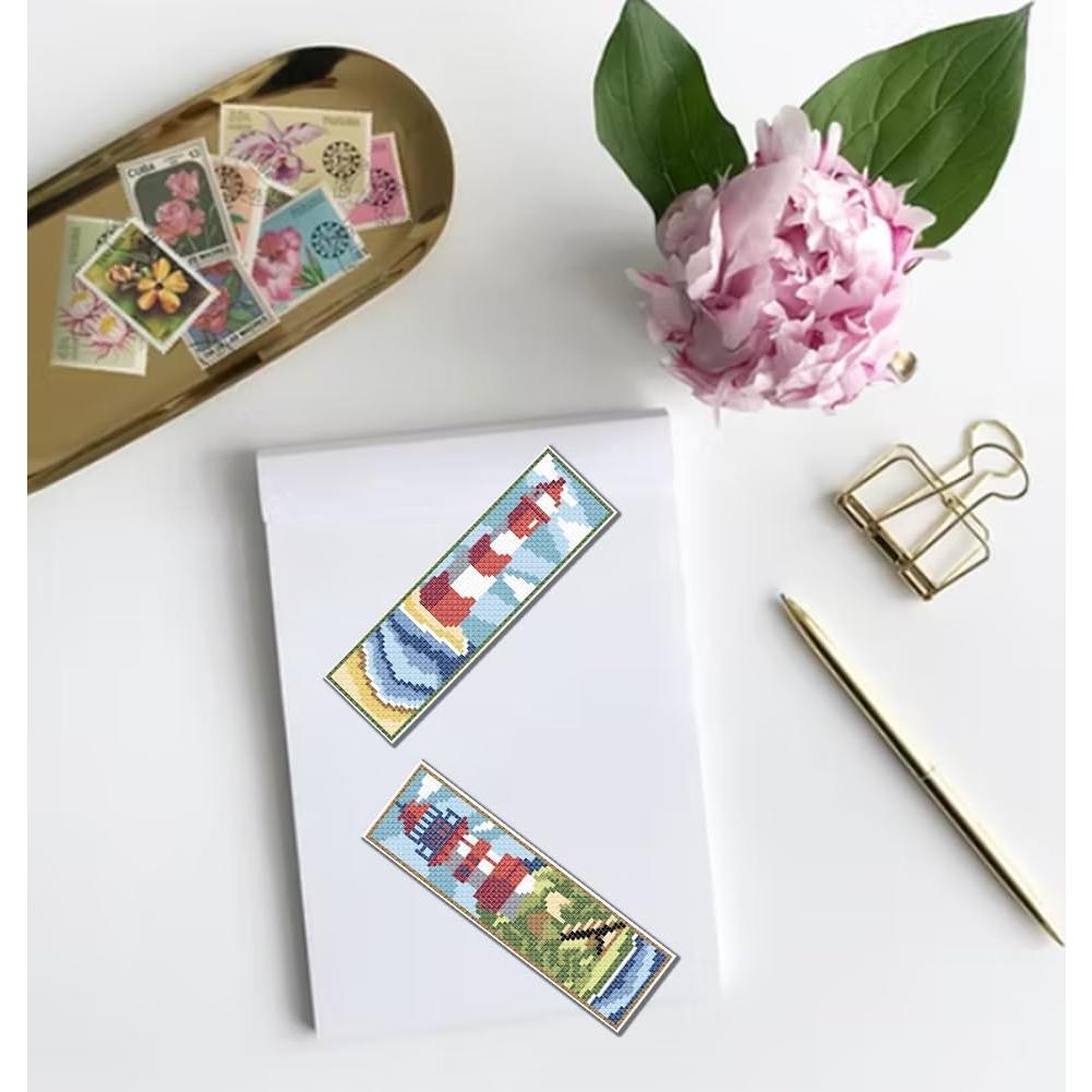 Kit de Bordado en Cruz FREEBLOSS 6 Piezas con Instrucciones