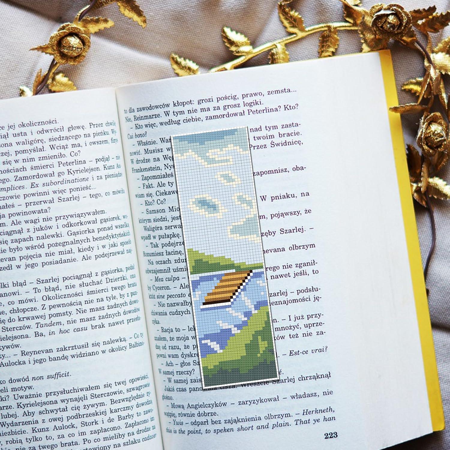 Kit de Bordado de Puntos de Cruz FREEBLOSS 30 Colores 6 Piezas