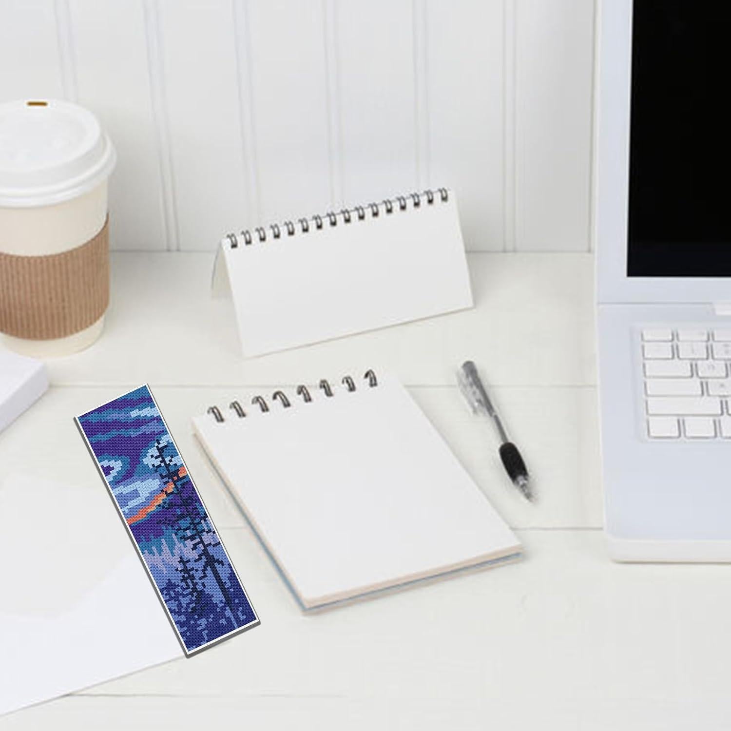 Kit de Bordado de Puntos de Cruz FREEBLOSS 30 Colores 6 Piezas