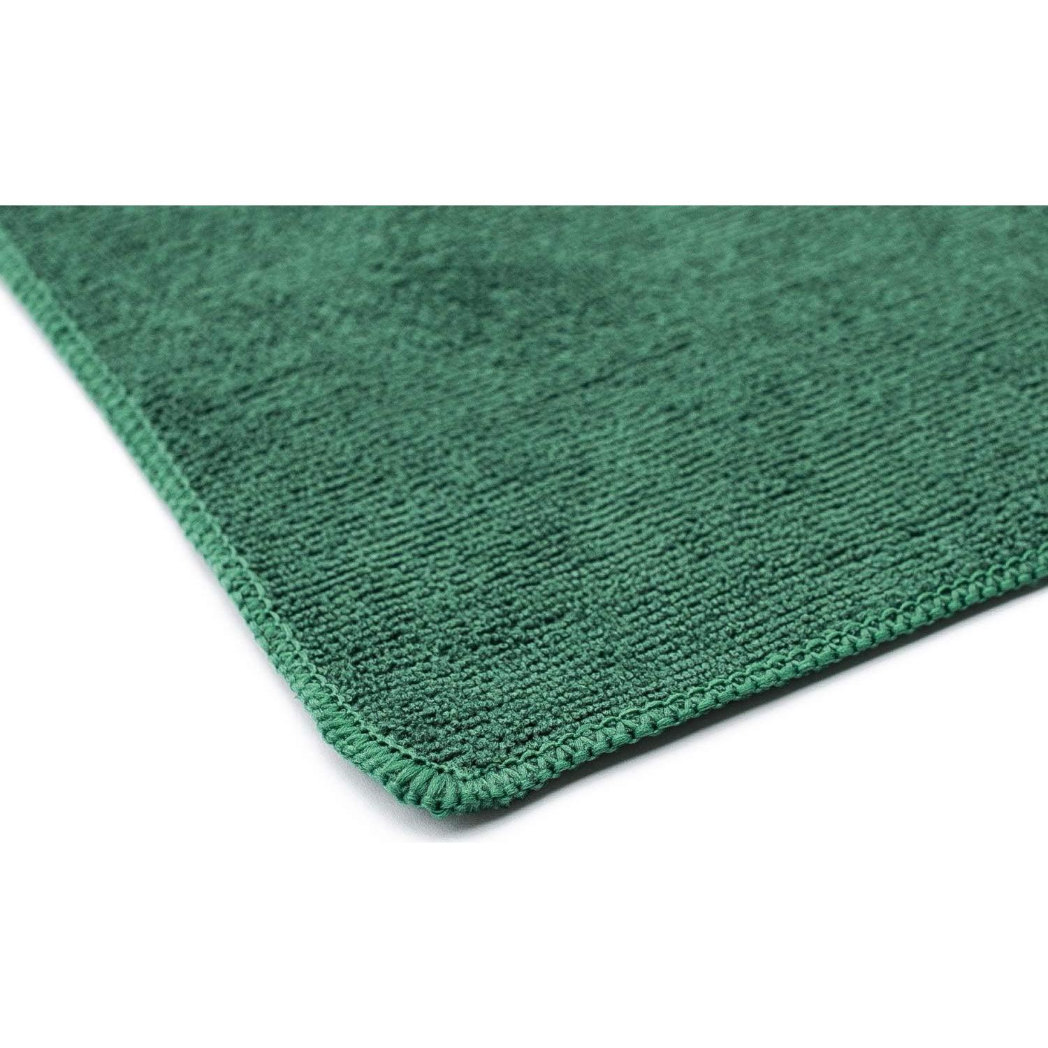 Toalla de Microfibra Premium La Compañía de Trapos 40.6x68.6cm Verde Oscuro (Paquete de 3)