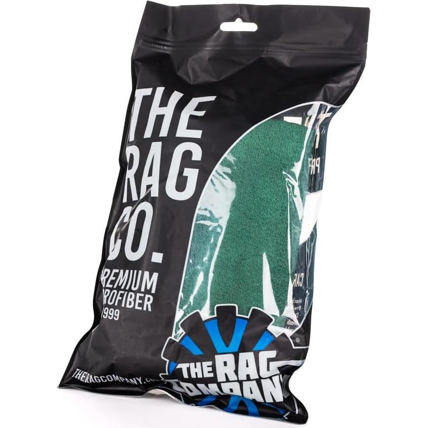 Toalla de Microfibra Premium La Compañía de Trapos 40.6x68.6cm Verde Oscuro (Paquete de 3)