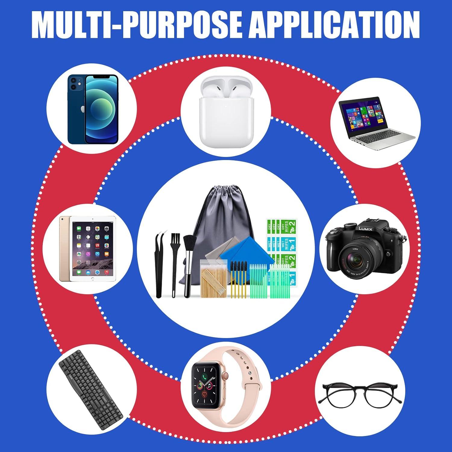 Kit de limpieza Aispour para dispositivos electrónicos 140PCS