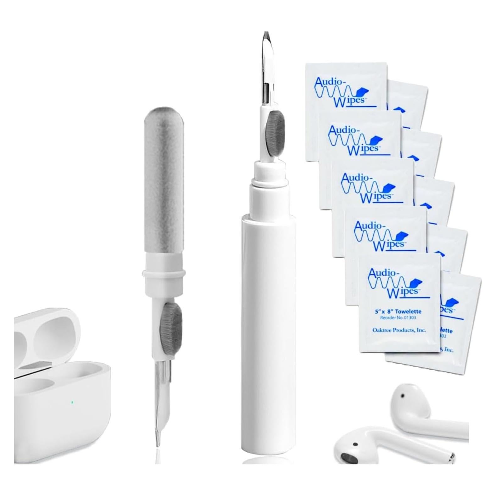 Kit de Limpieza 3 en 1 Elección del Audiólogo + 10 Toallitas