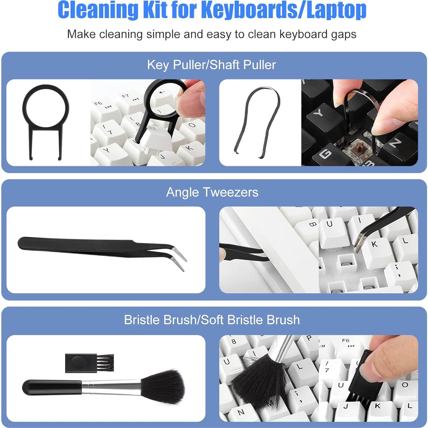 Kit de limpieza 18 en 1 OKCSC para dispositivos electrónicos